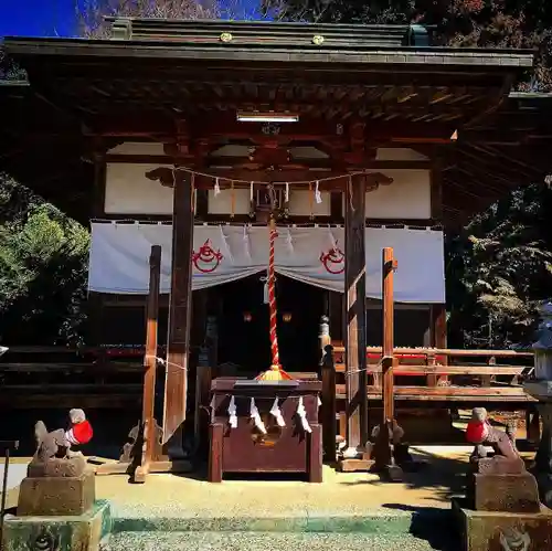 門田稲荷神社の本殿