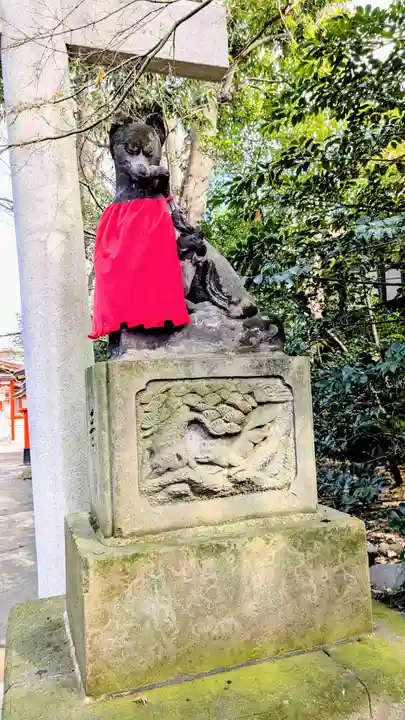 馬橋稲荷神社の狛犬
