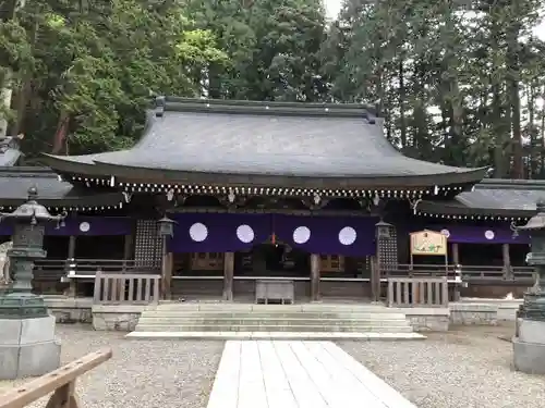 飛騨一宮水無神社の本殿