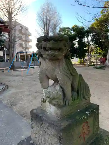 第六天神社の狛犬