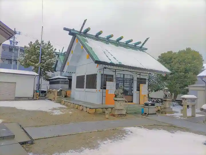 神明社(当知)の本殿・本堂