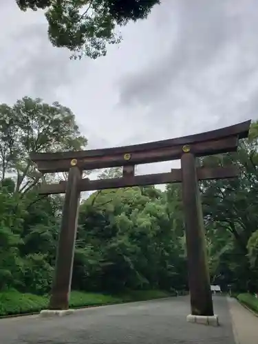 明治神宮の鳥居
