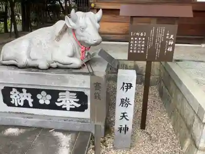 伊勝八幡宮の狛犬