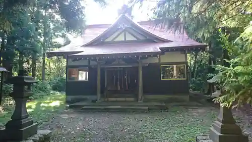 空素沼神社の本殿