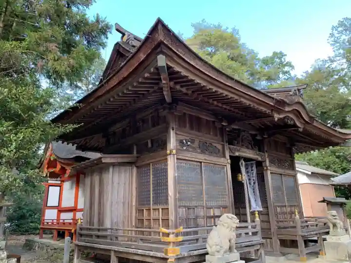 大川瀬住吉神社の本殿・本堂