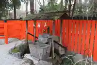 河合神社(鴨川合坐小社宅神社)の手水舎
