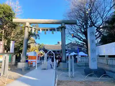 浅草神社の鳥居