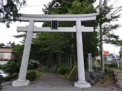 山宮浅間神社の鳥居