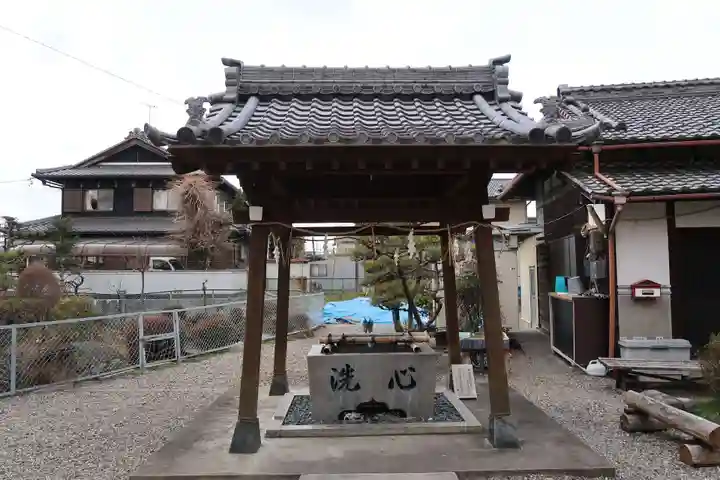 勝速神社の手水舎