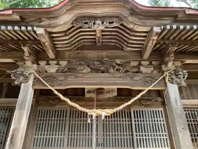 諏訪神社の本殿・本堂