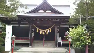 軽米八幡宮の本殿・本堂