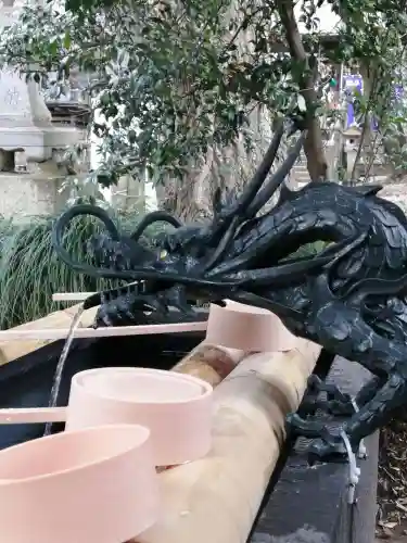 下野 星宮神社の手水舎