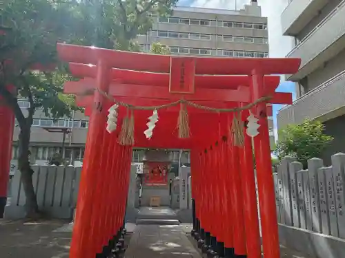 開口神社の鳥居