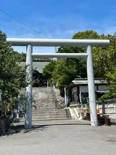 四倉諏訪神社の鳥居