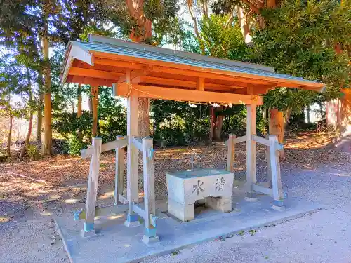 野寺八幡社の手水舎