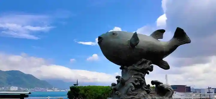 亀山八幡宮の狛犬