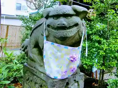 菊田神社の狛犬