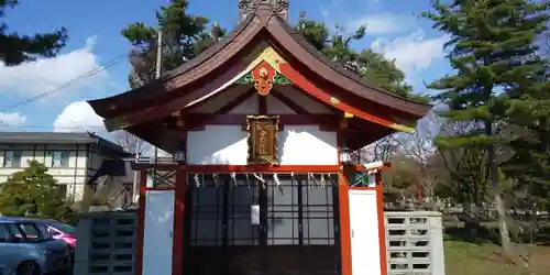 北鎮安全神社の本殿