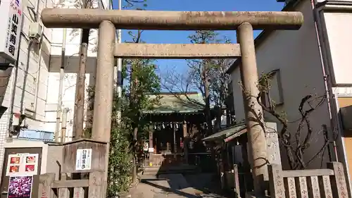 櫻木神社の鳥居