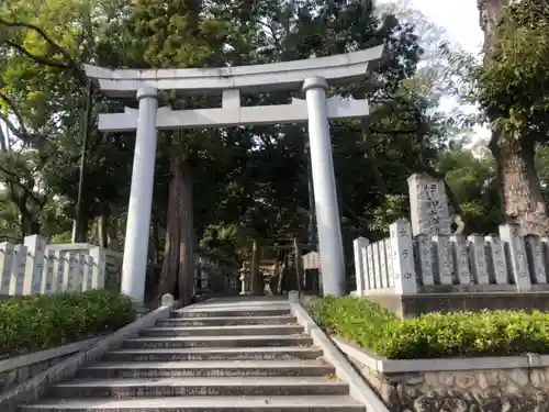 伊和志津神社の鳥居