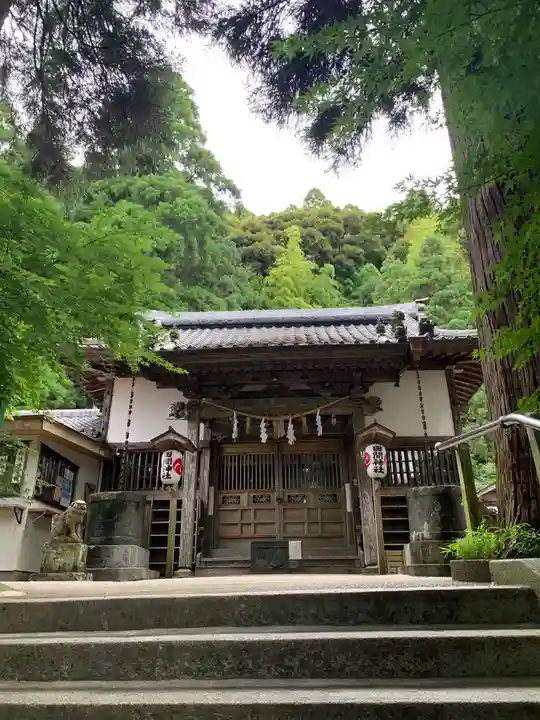 田間神社の本殿・本堂