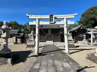 八幡社(東尾八幡社)の鳥居