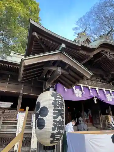 谷保天満宮の本殿・本堂