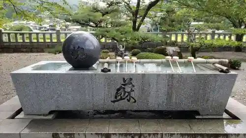 大斎原（熊野本宮大社旧社地）の手水舎