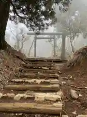 大山阿夫利神社の鳥居