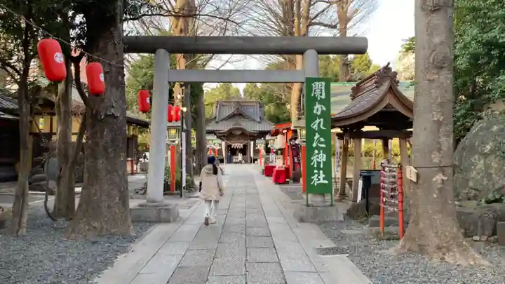 田無神社の鳥居