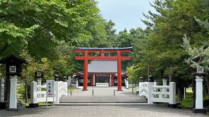 北海道護國神社の鳥居