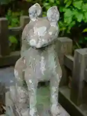 松江城山稲荷神社の狛犬