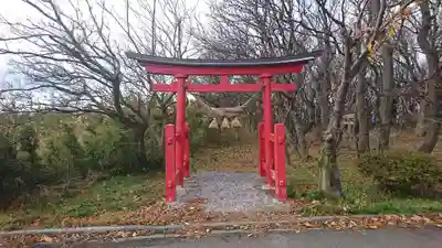 法量神社の鳥居