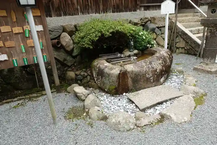 烏帽子形八幡神社の手水舎