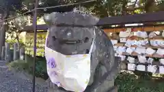 菊田神社の狛犬