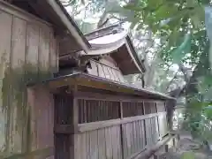 諏訪大神の本殿