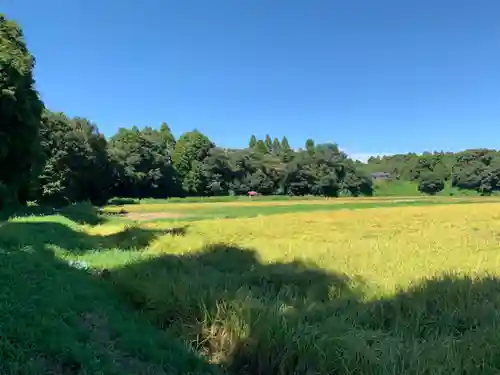 谷田部弁財天の景色