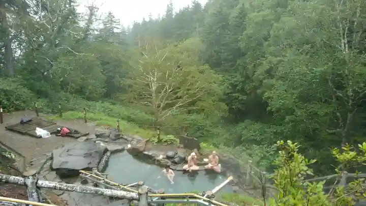 美瑛神社の周辺