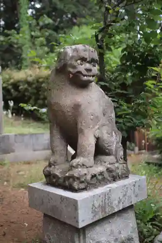 堀口天満天神社の狛犬