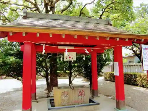 元郷氷川神社の手水