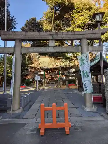 七社神社の鳥居