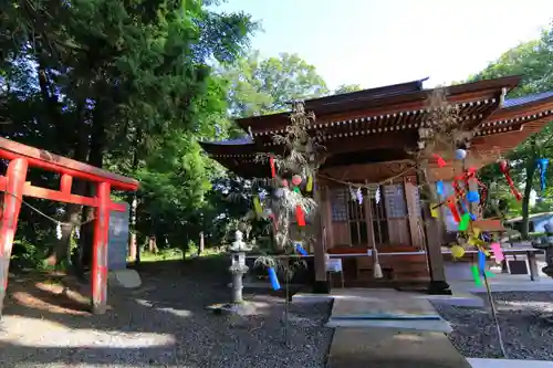 阿久津「田村神社」（郡山市阿久津町）旧社名：伊豆箱根三嶋三社の本殿