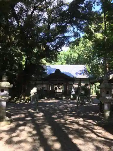 阿自賀神社の本殿・本堂