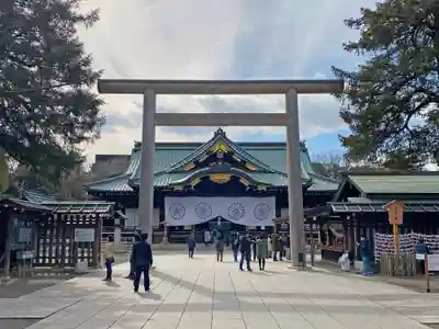 靖國神社の鳥居