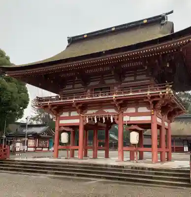 津島神社の山門・神門