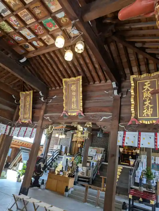 櫛田神社の本殿・本堂