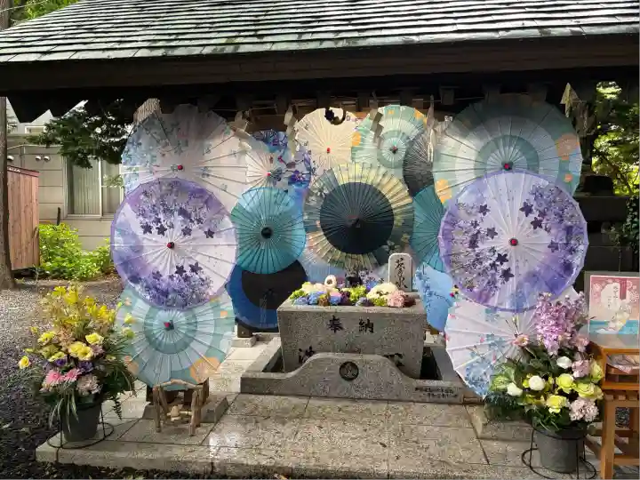 札幌諏訪神社の手水舎