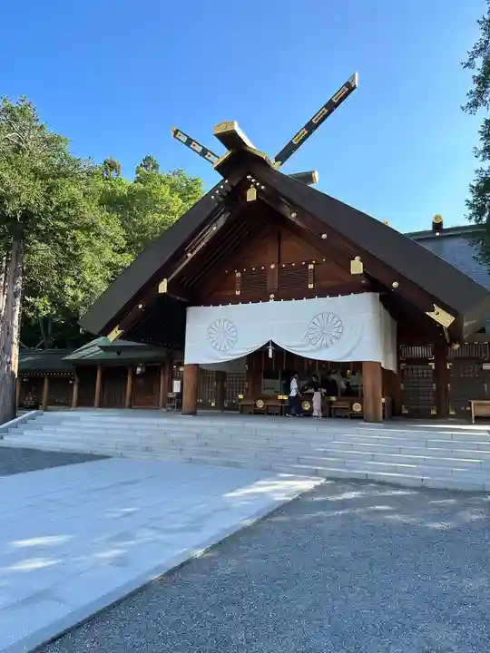 北海道神宮の本殿・本堂