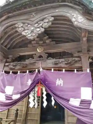 鹿島御子神社の本殿・本堂