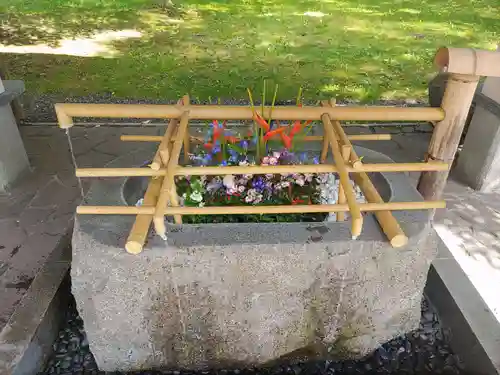 中嶋神社の手水舎